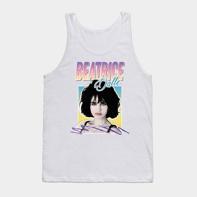 Beatrice Dalle/Betty Blue ∆ ∆ ∆ 80s Aesthetic Design Tank Top by DankFutura